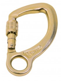 P+P 76012 Steel Captive Eye Screwgate Karabiner